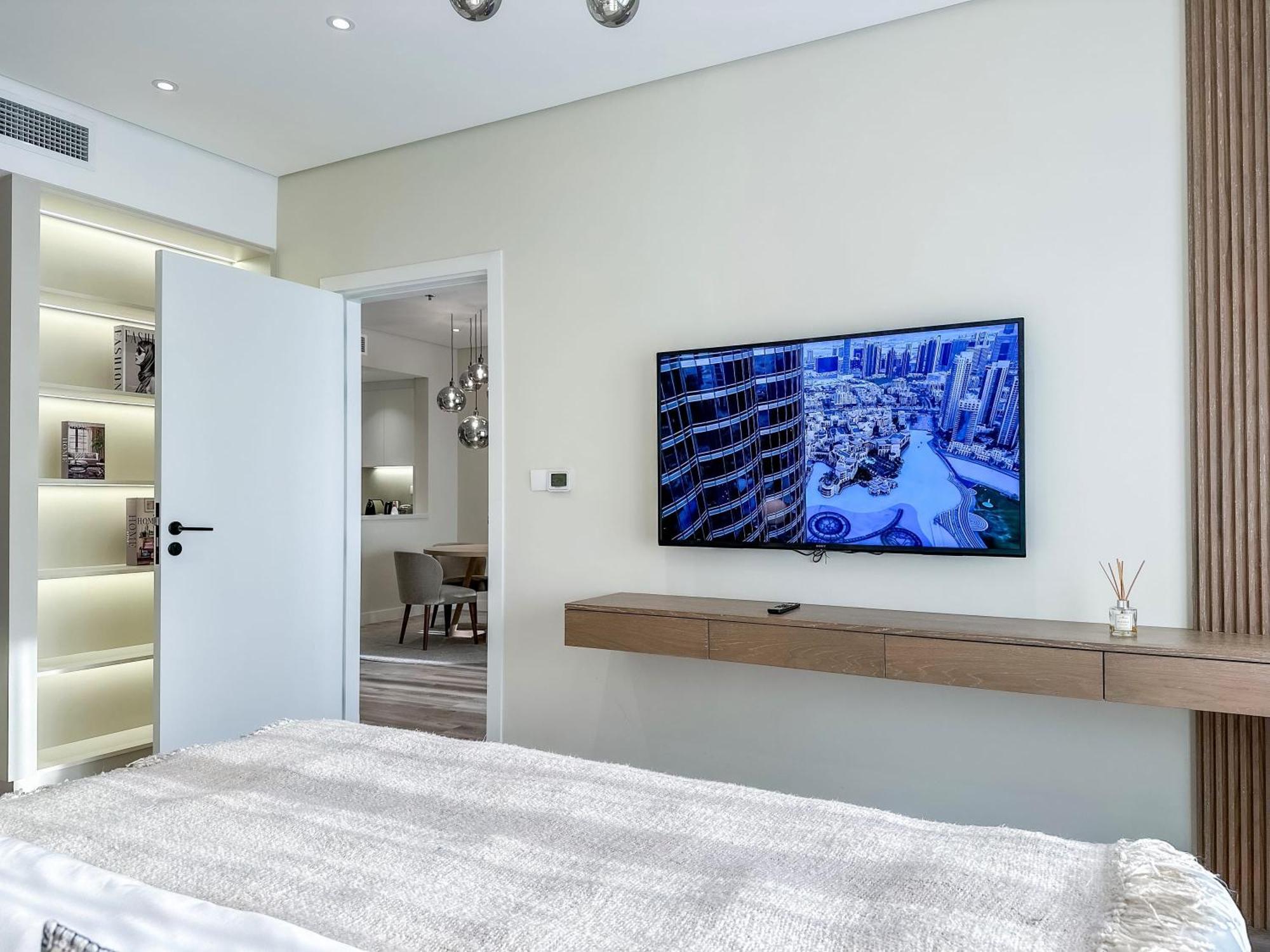 Relaxing 1 Bedroom Apartment At 5 Star Resort Dubai Exterior foto