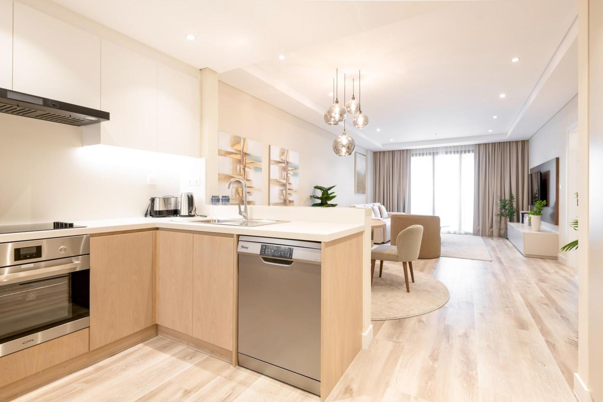 Relaxing 1 Bedroom Apartment At 5 Star Resort Dubai Exterior foto
