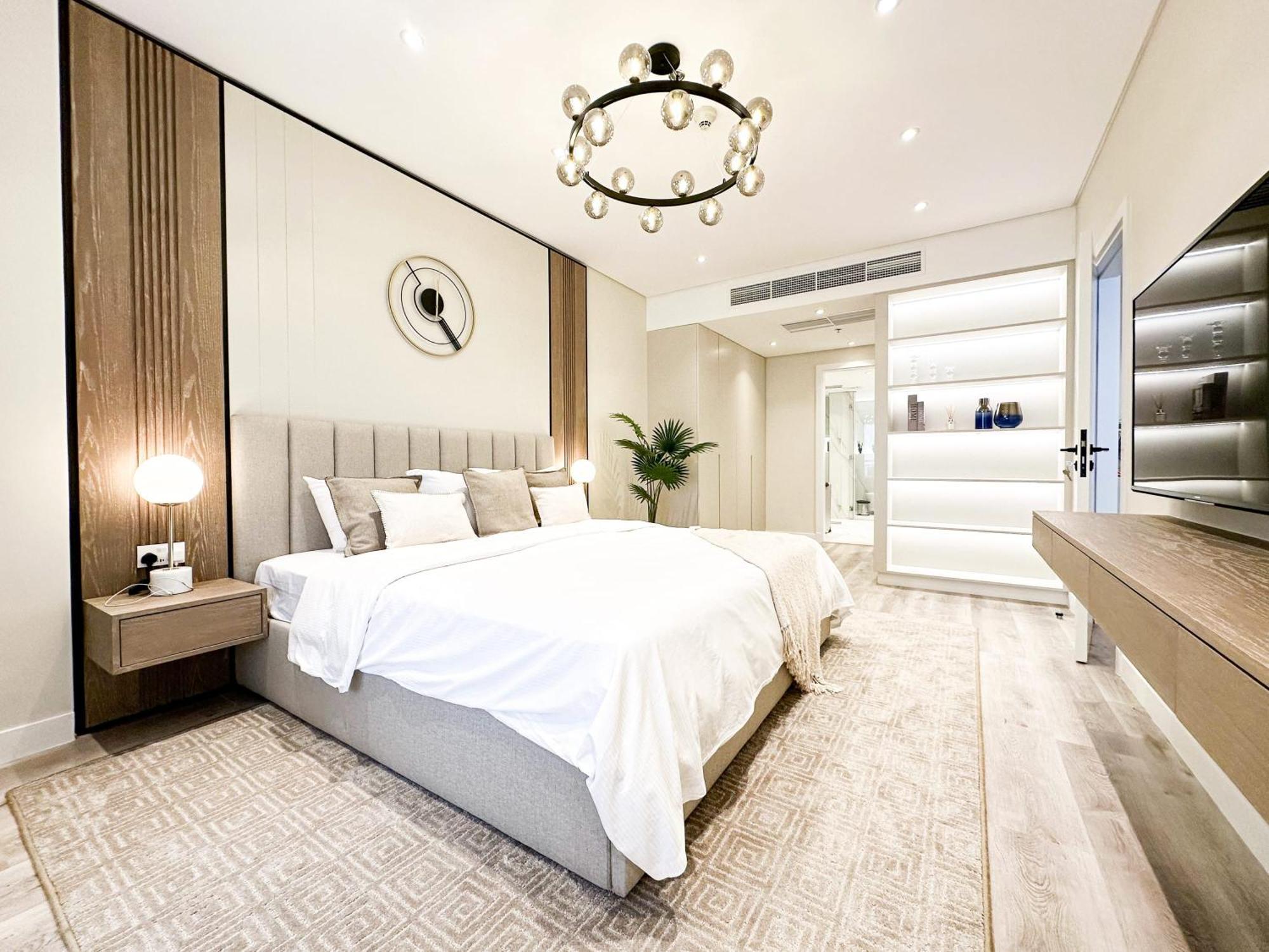 Relaxing 1 Bedroom Apartment At 5 Star Resort Dubai Exterior foto
